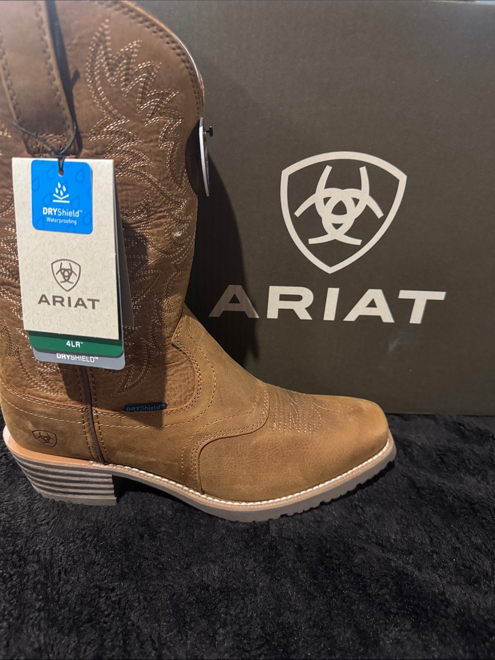 Hybrid Roughstock Square Toe Cowboy Boot